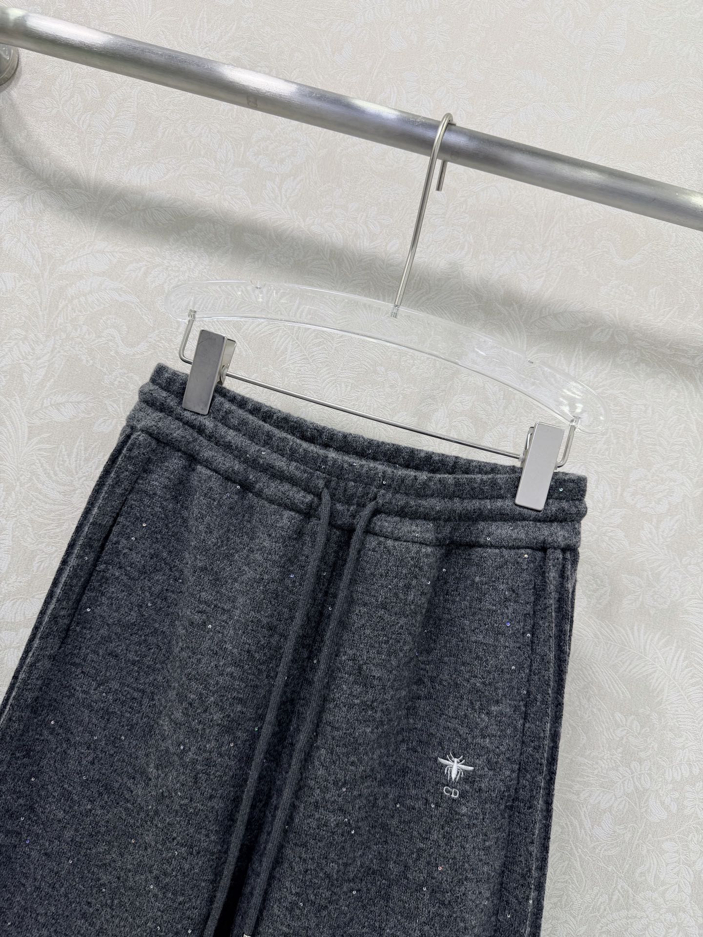 DIOR 25S SEQUIN WIDE-LEG PANTS 644