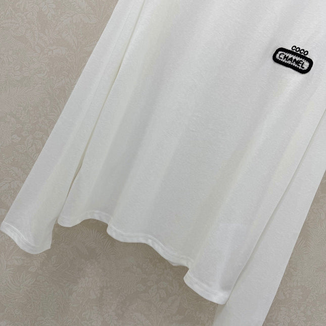 CHANEL 26S LONG-SLEEVE CREW NECK T-SHIRT 776