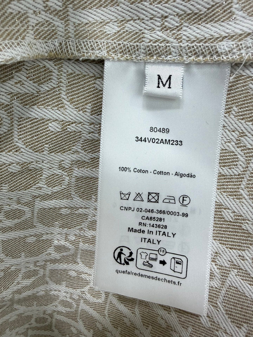 DIOR 26S SLEEVELESS MONOGRAM PRINT DRESS 1219