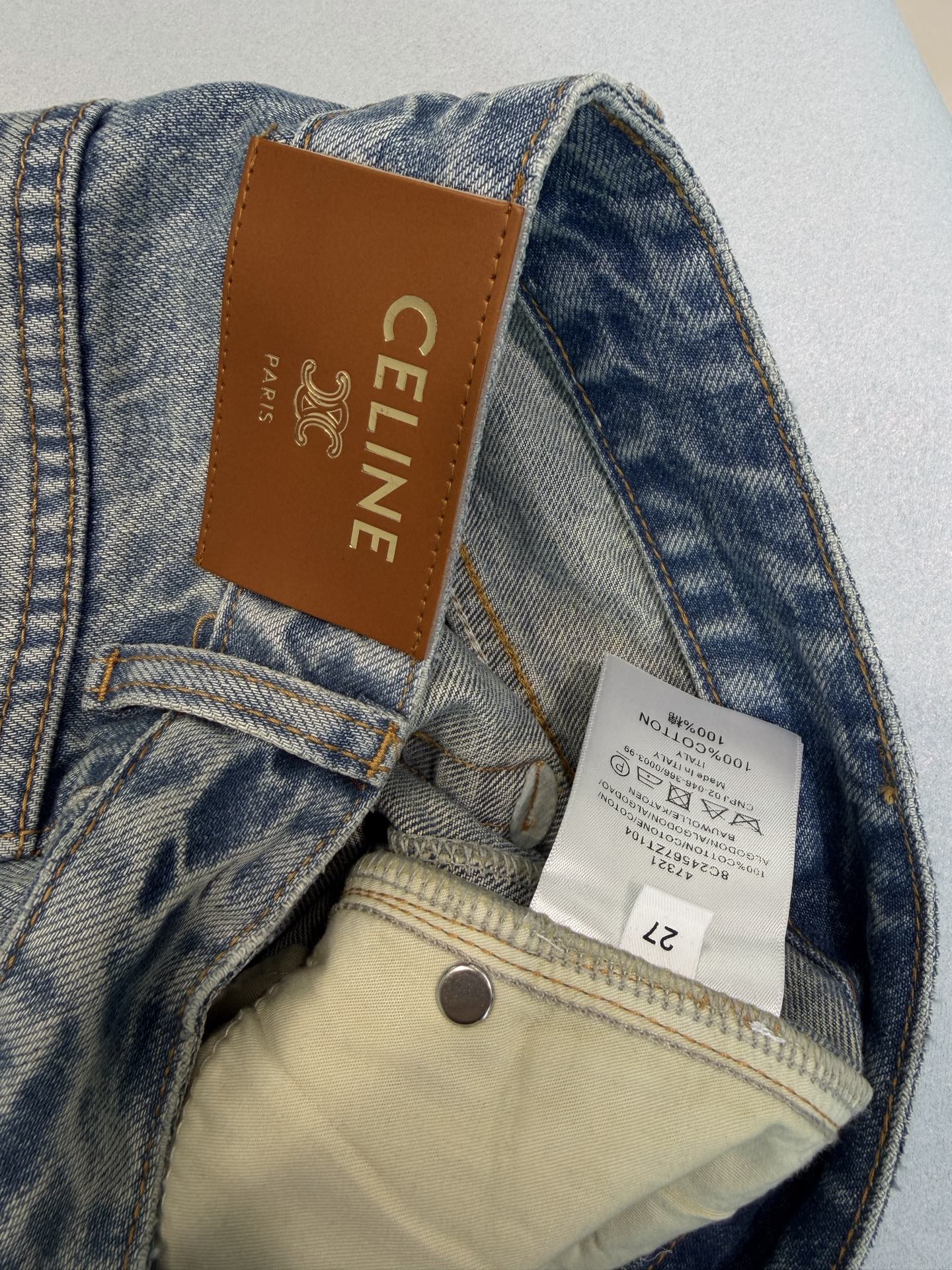 CELINE 26S WIDE LEG JEANS 163