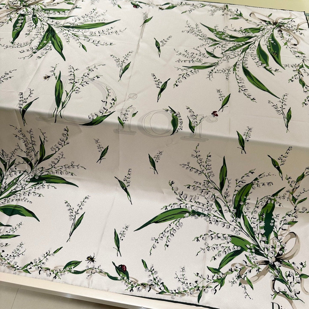 DIOR 26S SCARF 90CM IN SILK 318393