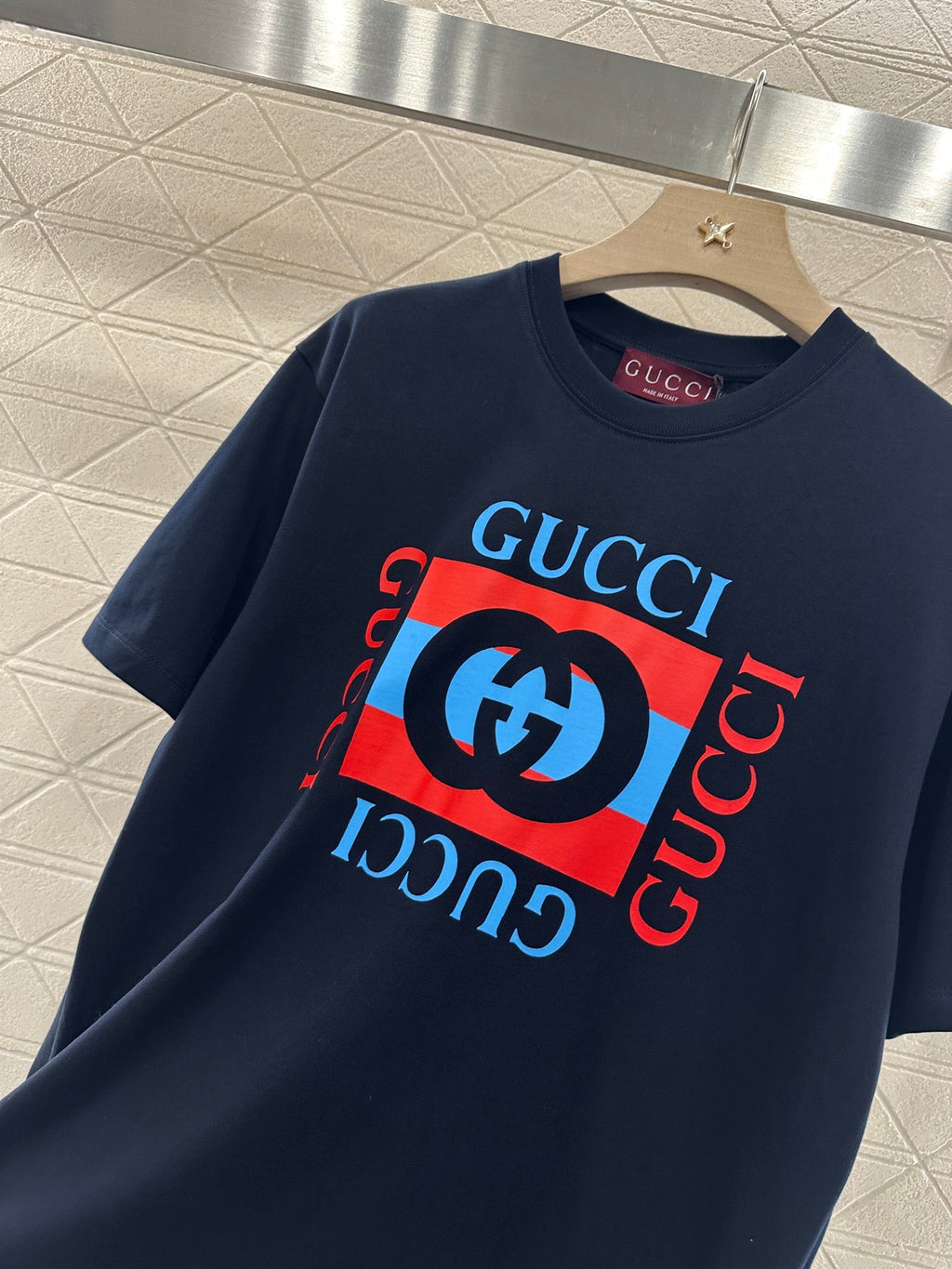 GUCCI CREW NECK GRAPHIC TEE 276670