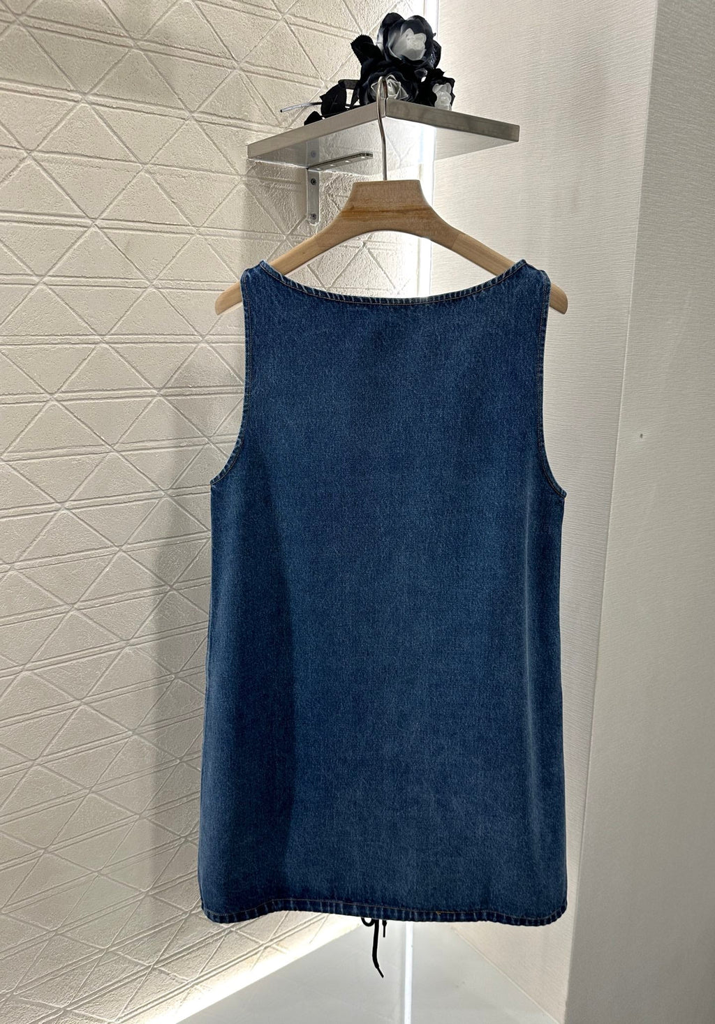 PRADA DENIM POCKET BLAZER DRESS 276614