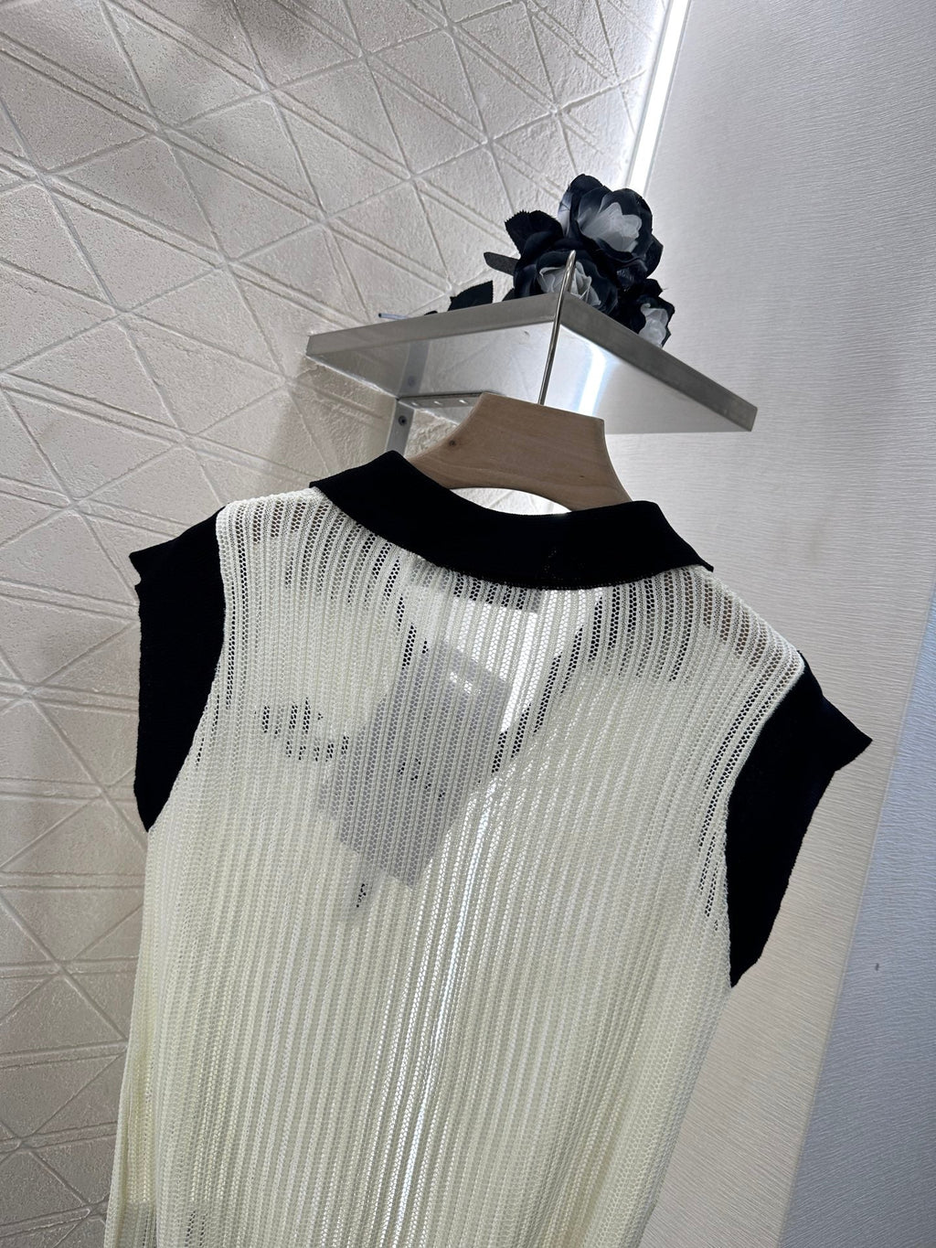 DIOR V-NECK KNIT SWEATER 276687