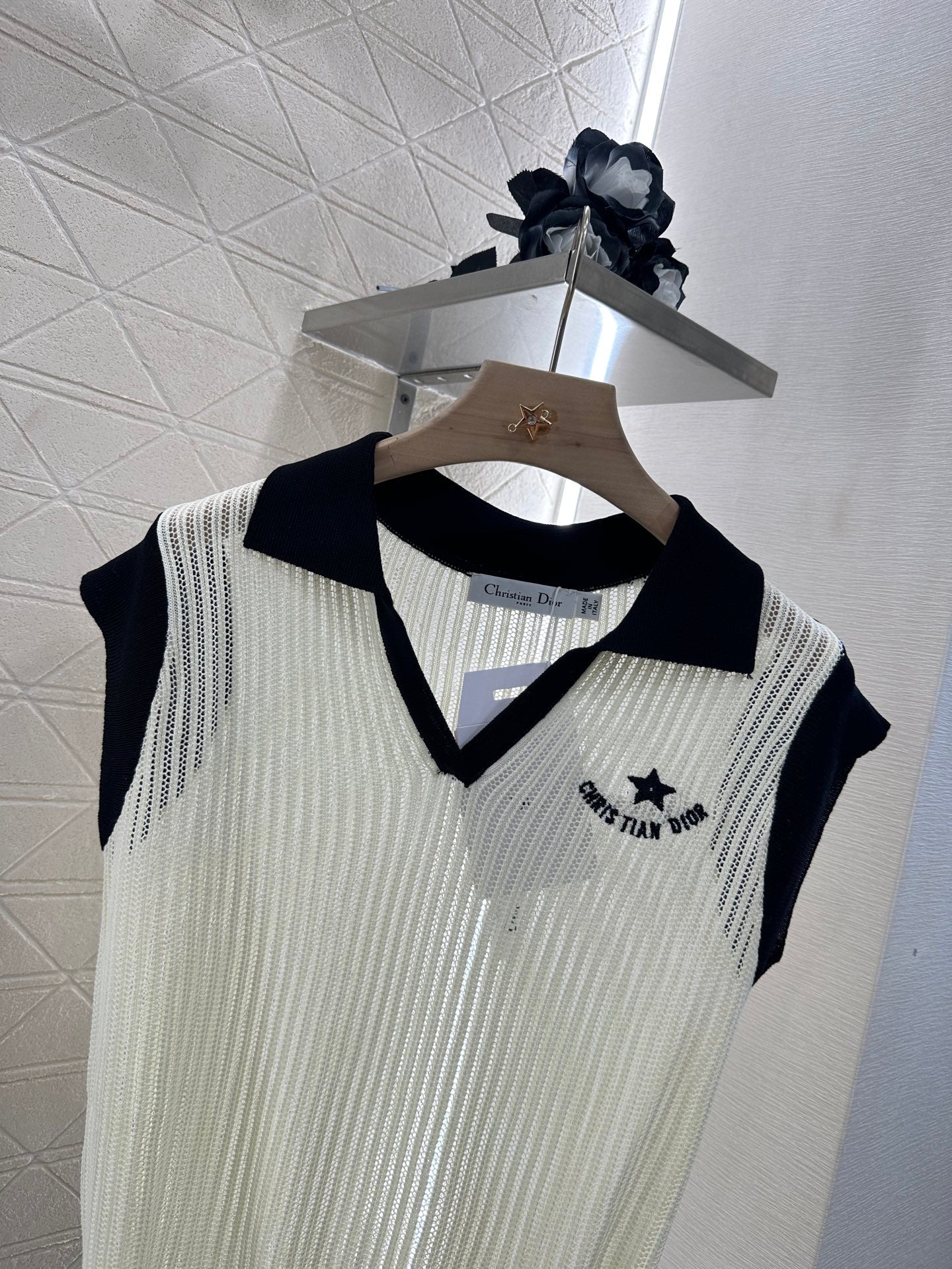 DIOR V-NECK KNIT SWEATER 276687