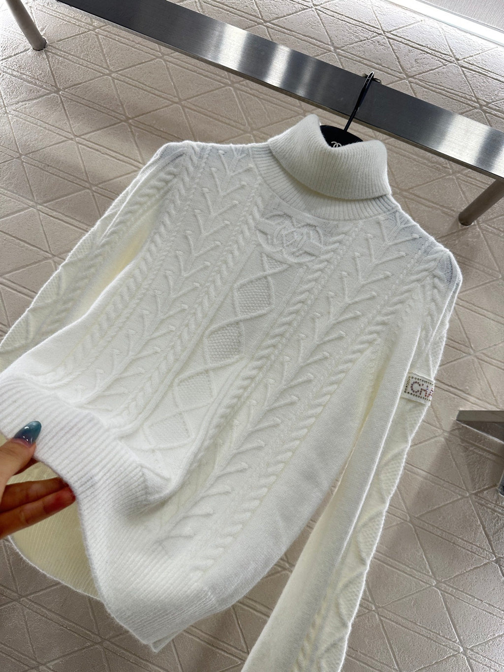 CHANEL 25S TURTLENECK SWEATER 455