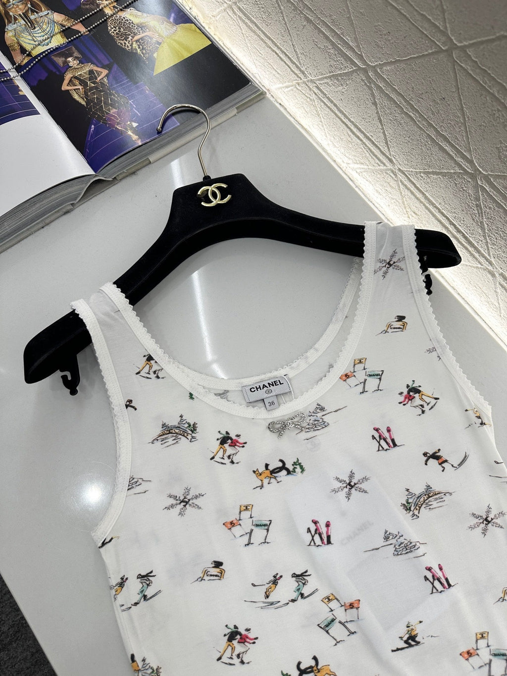 CHANEL 25S TANK TOP 407