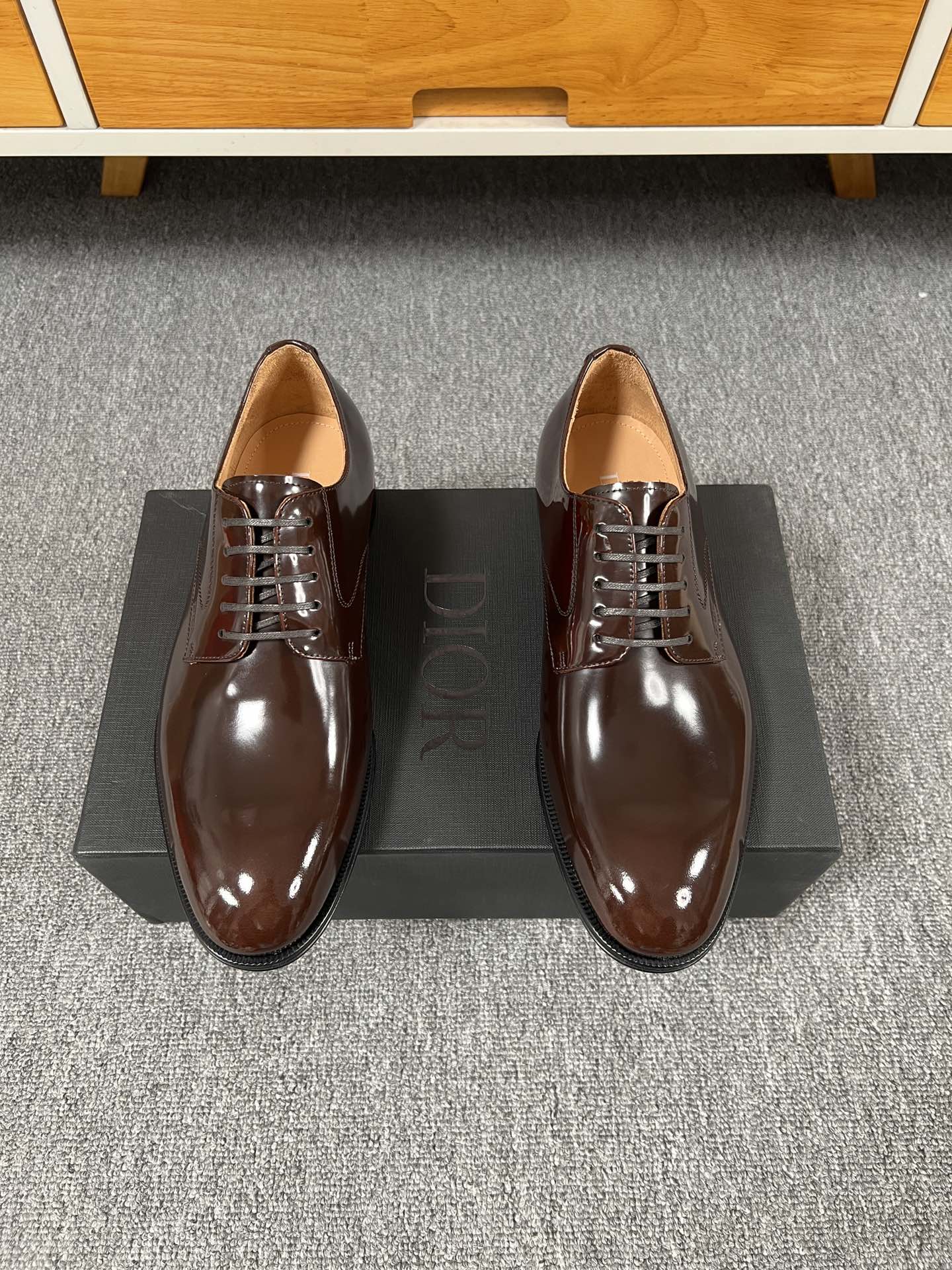 CD TIMELESS OXFORD SYRUP POLISHED CALFSKIN