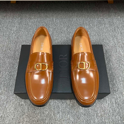 CD SYMBOL GRANVILLE LOAFER BRONZE CALFSKIN