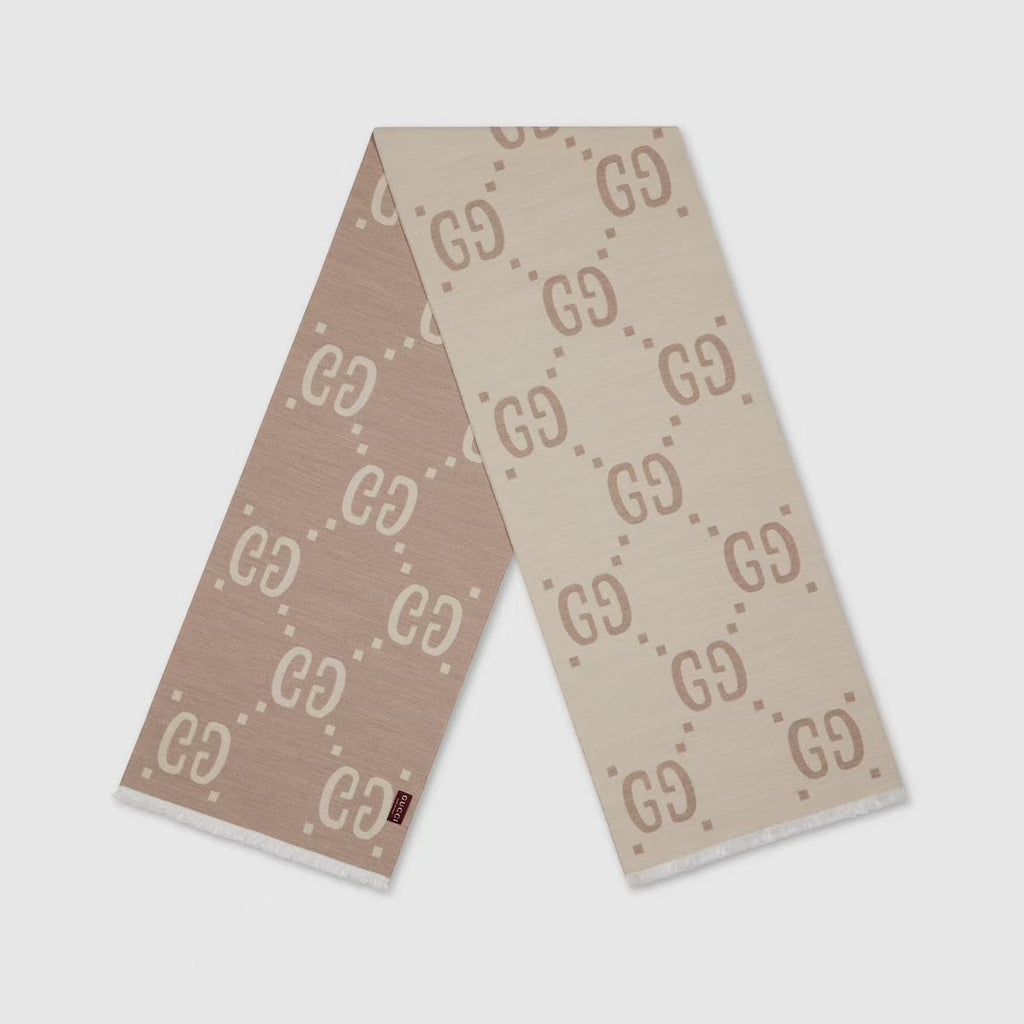 GUCCI 26S SCARF 190 IN WOOL 316616