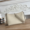 HM 25S BERLINGOT 24 CM IN CREAM WHITE LAMBSKIN