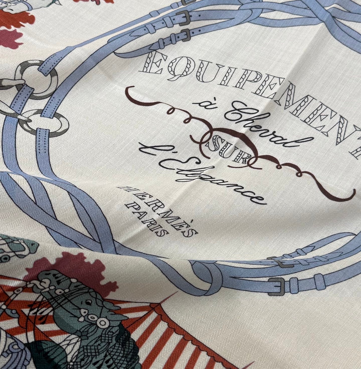 HERMES 26S SCARF 140 IN CASHMERE AND SILK 305963