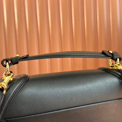 GUCCI 26S BLONDIE BAG 32 IN BLACK CALFSKIN