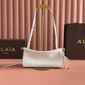 ALAIA 26S LE CLICK BAG 25 IN WHITE CALFSKIN
