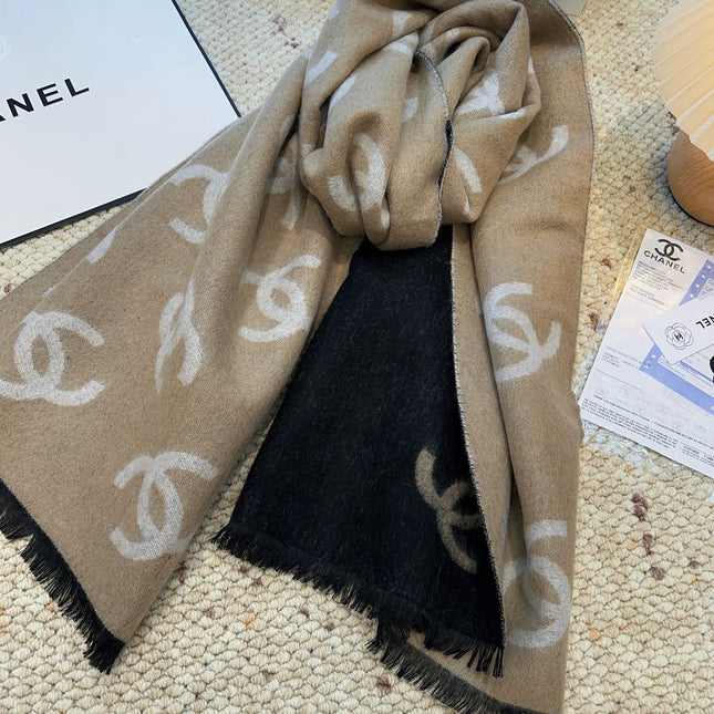 CHANEL 25S SCARF 200 CM IN CASHMERE 942780