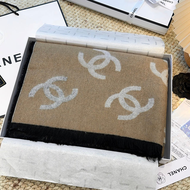 CHANEL 25S SCARF 200 CM IN CASHMERE 942780