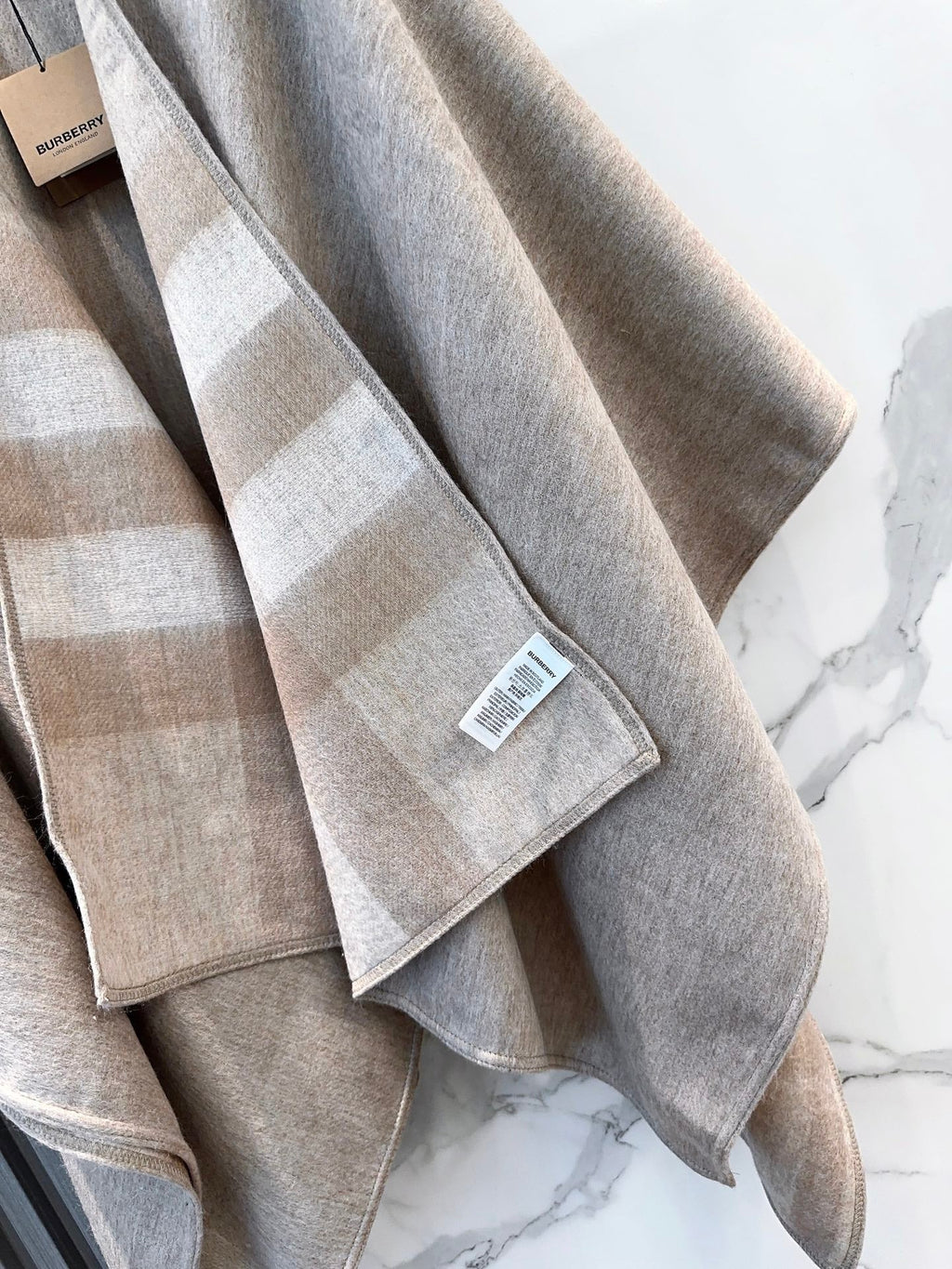 BURBERRY 25S DOUBLE-FACED CASHMERE COAT 201