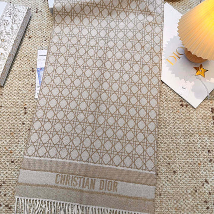 DIOR 26S SCARF 202CM IN CASHMERE 136515