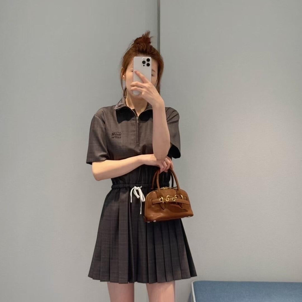 MIUMIU PLEATED DRESS STYLE 19