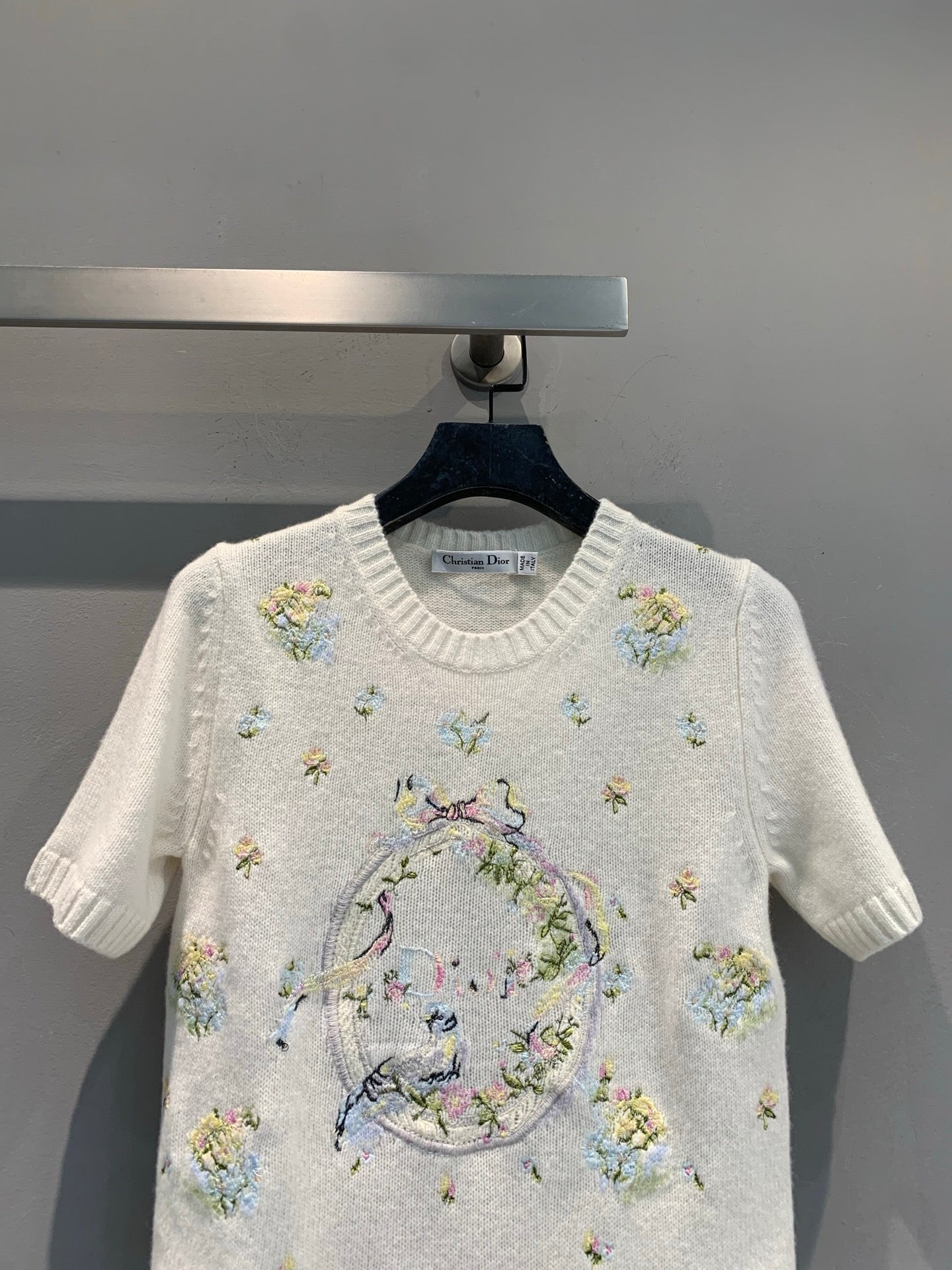 DIOR 26S SHORT-SLEEVE SWEATER 1161