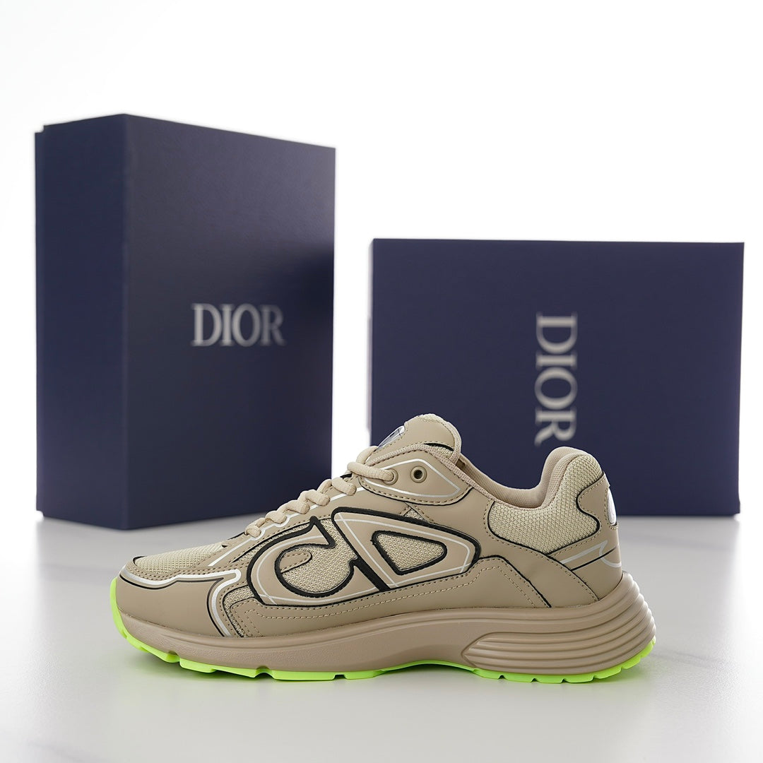 CD B30 SNEAKER TAN MESH FABRIC