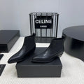 KANE 35MM ANKLE BOOT IN BLACK CALFSKIN