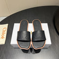 CHLOÉ 26S SANDALS IN BLACK CALFSKIN STYLE 1