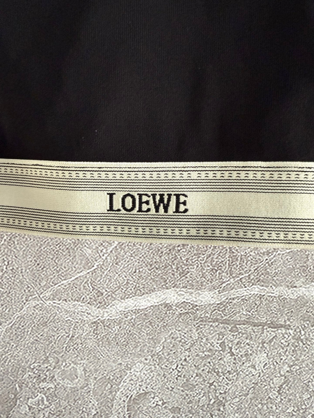 Joewe Sport Vest Black White Cotton
