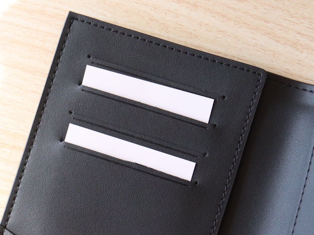 LV 25S PASSPORT HOLDER 14 IN BLACK EMBOSSED MONOGRAM SHADOW CALFSKIN