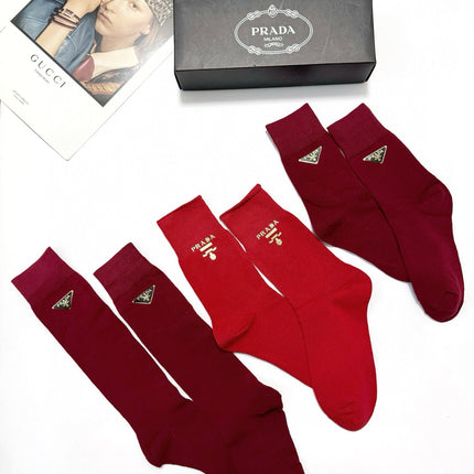 PRADA 26S CREW SOCKS 544099 (1 BOX)