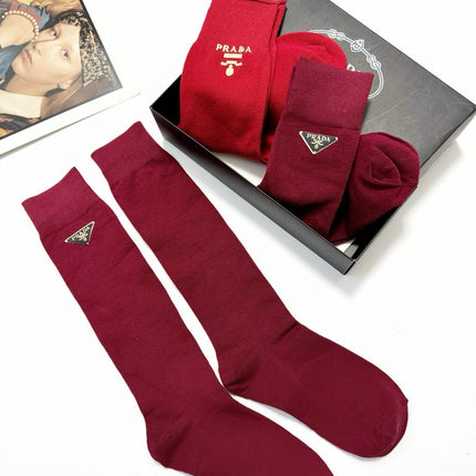 PRADA 26S CREW SOCKS 544099 (1 BOX)