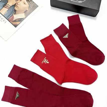 PRADA 26S CREW SOCKS 544099 (1 BOX)