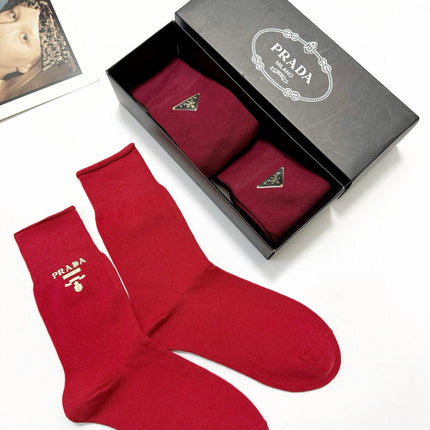 PRADA 26S CREW SOCKS 544099 (1 BOX)