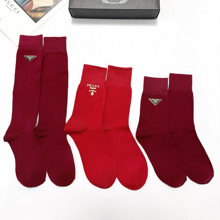PRADA 26S CREW SOCKS 544099 (1 BOX)