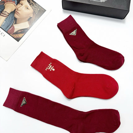 PRADA 26S CREW SOCKS 544099 (1 BOX)