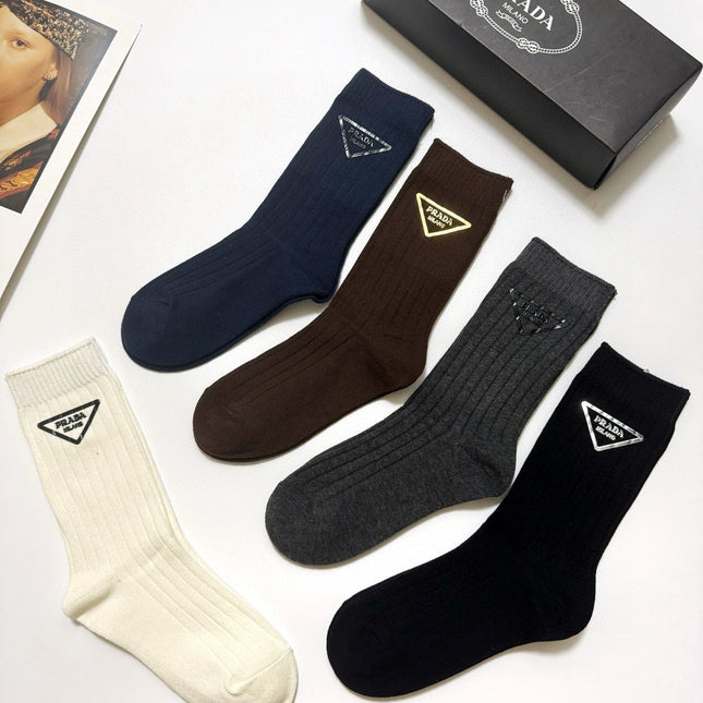 PRADA 26S CREW SOCKS 561361 (1 BOX)