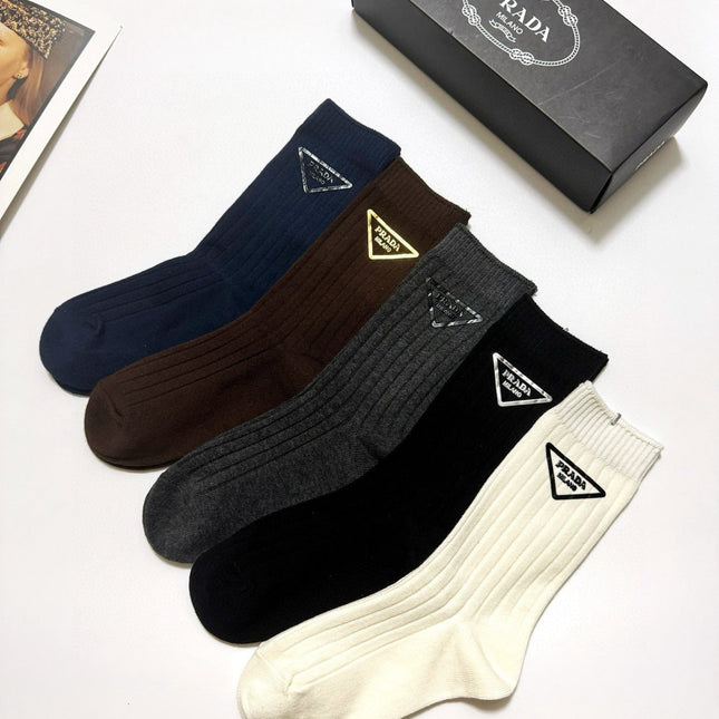 PRADA 26S CREW SOCKS 561361 (1 BOX)