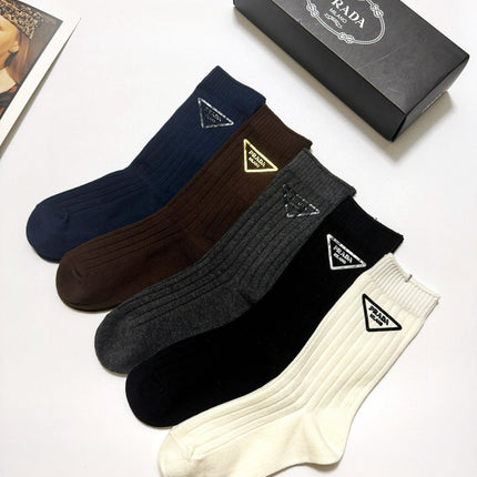 PRADA 26S CREW SOCKS 561361 (1 BOX)