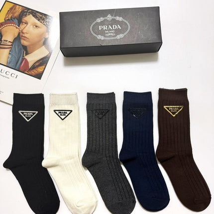 PRADA 26S CREW SOCKS 561361 (1 BOX)