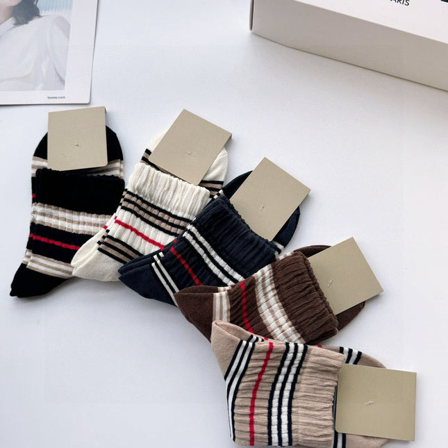 BURBERRY 26S ANKLE SOCKS 562521 (1 BOX)