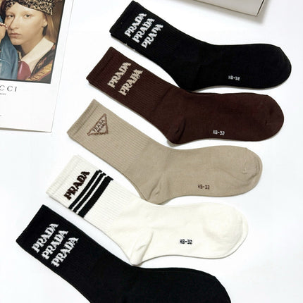 PRADA 26S CREW SOCKS 569329 (1 BOX)