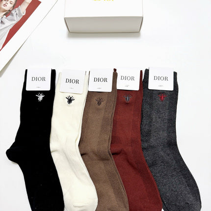 DIOR 26S CREW SOCKS 296448 (1 BOX)