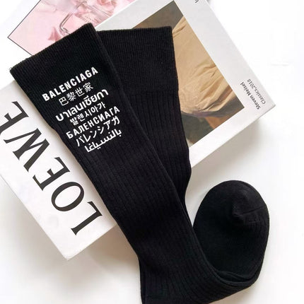 BALENCIAGA 26S CREW SOCKS 345103 (1 BOX)