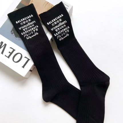 BALENCIAGA 26S CREW SOCKS 345103 (1 BOX)