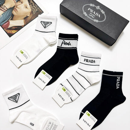 PRADA 26S ANKLE SOCKS 346700 (1 BOX)