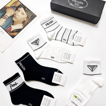 PRADA 26S ANKLE SOCKS 346700 (1 BOX)