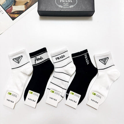 PRADA 26S ANKLE SOCKS 346700 (1 BOX)