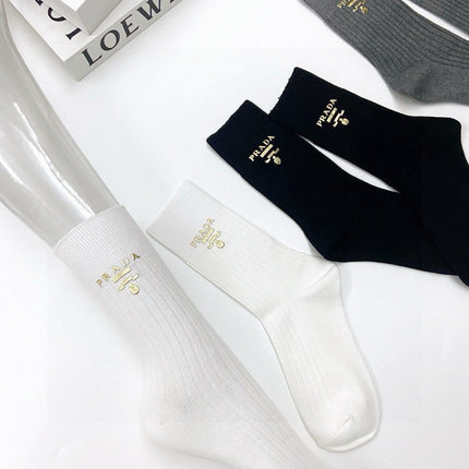 PRADA 26S CREW SOCKS 394011 (1 BOX)