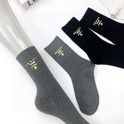 PRADA 26S CREW SOCKS 394011 (1 BOX)
