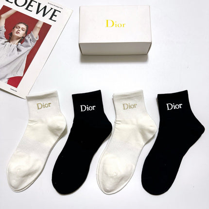 DIOR 26S ANKLE SOCKS 403637 (1 BOX)